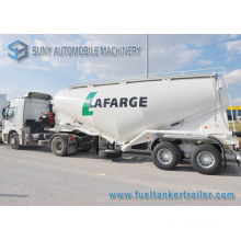 Customized 28 M3 Dry Bulk Tank Trailer 2 Axle Q345 / Al5083